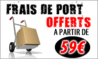Frais de port offerts